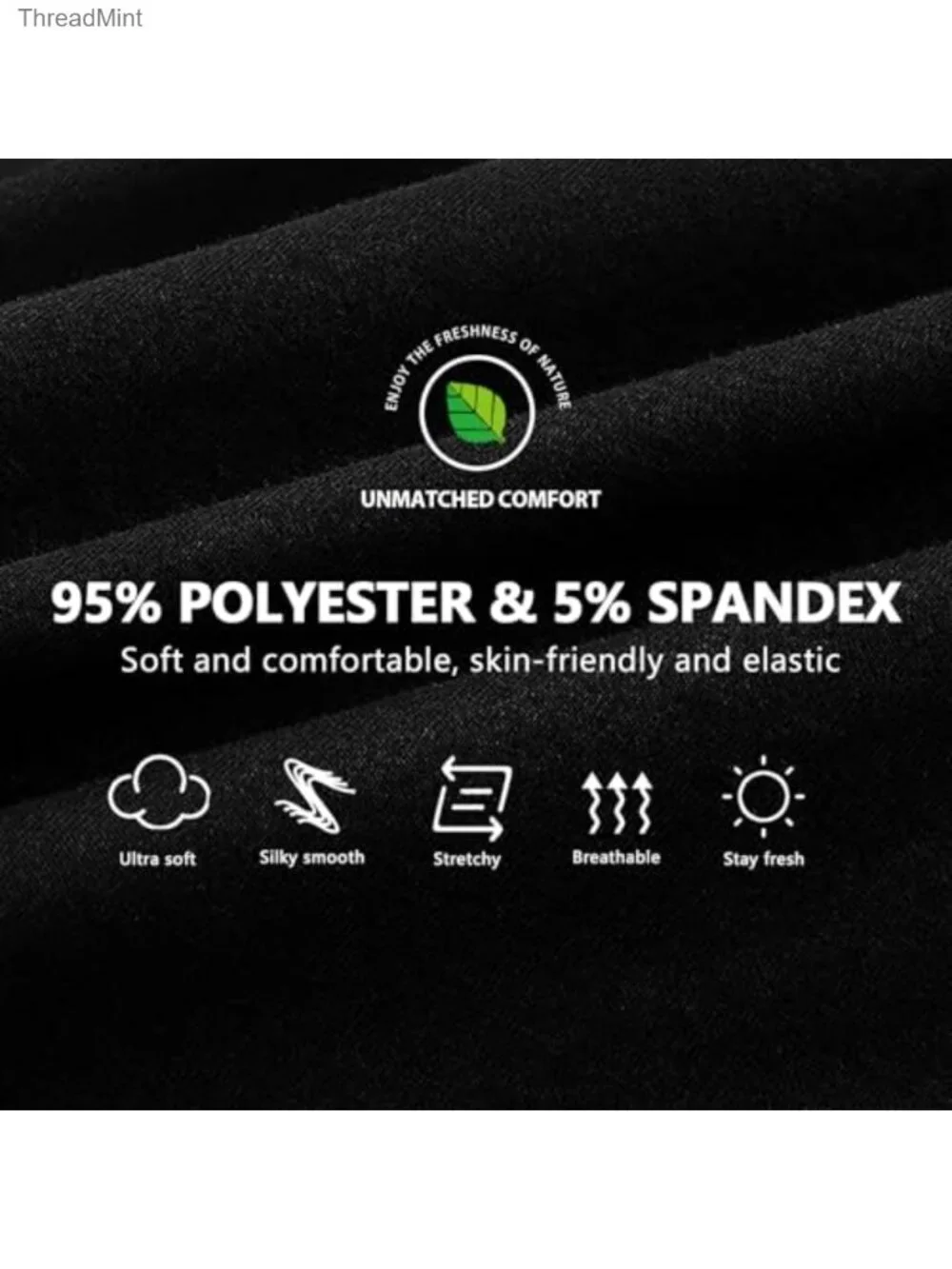 Men's 8 Pack Briefs Breathable Moisture-Wicking Stretch Support Underwear